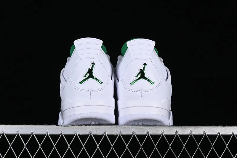 All categories Air Jordan Jordan series basketball shoes Air Jordan 4 GX foreign trade version Air Jordan 4 "Pine Green" AJ4 Joe 4 white and green first layer genuine standard CT8527-113
